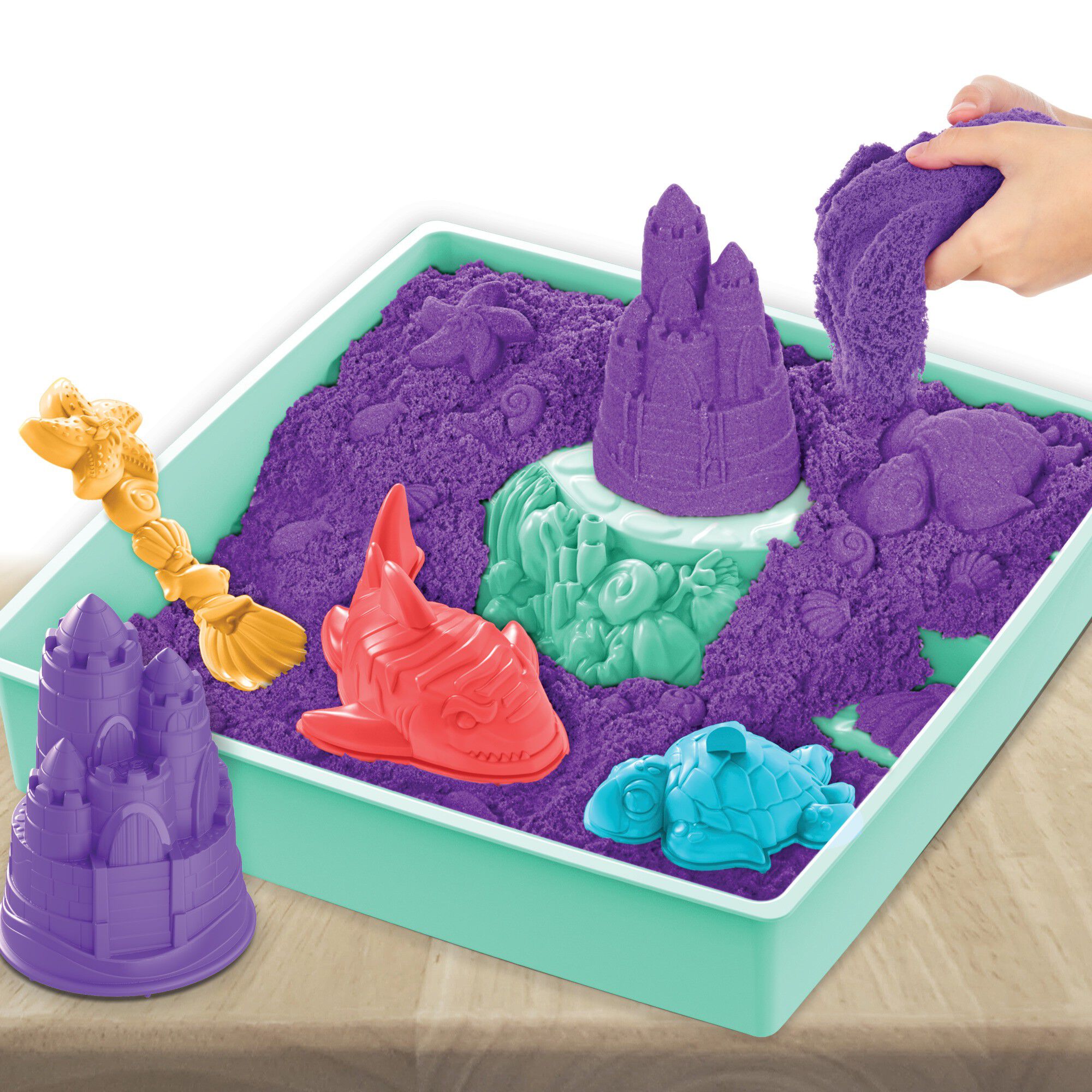 Kinetic Sand Sandbox Set