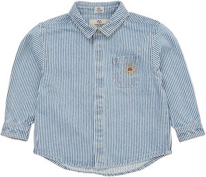 Y/D STRIPE TWILL OVERSHIRT