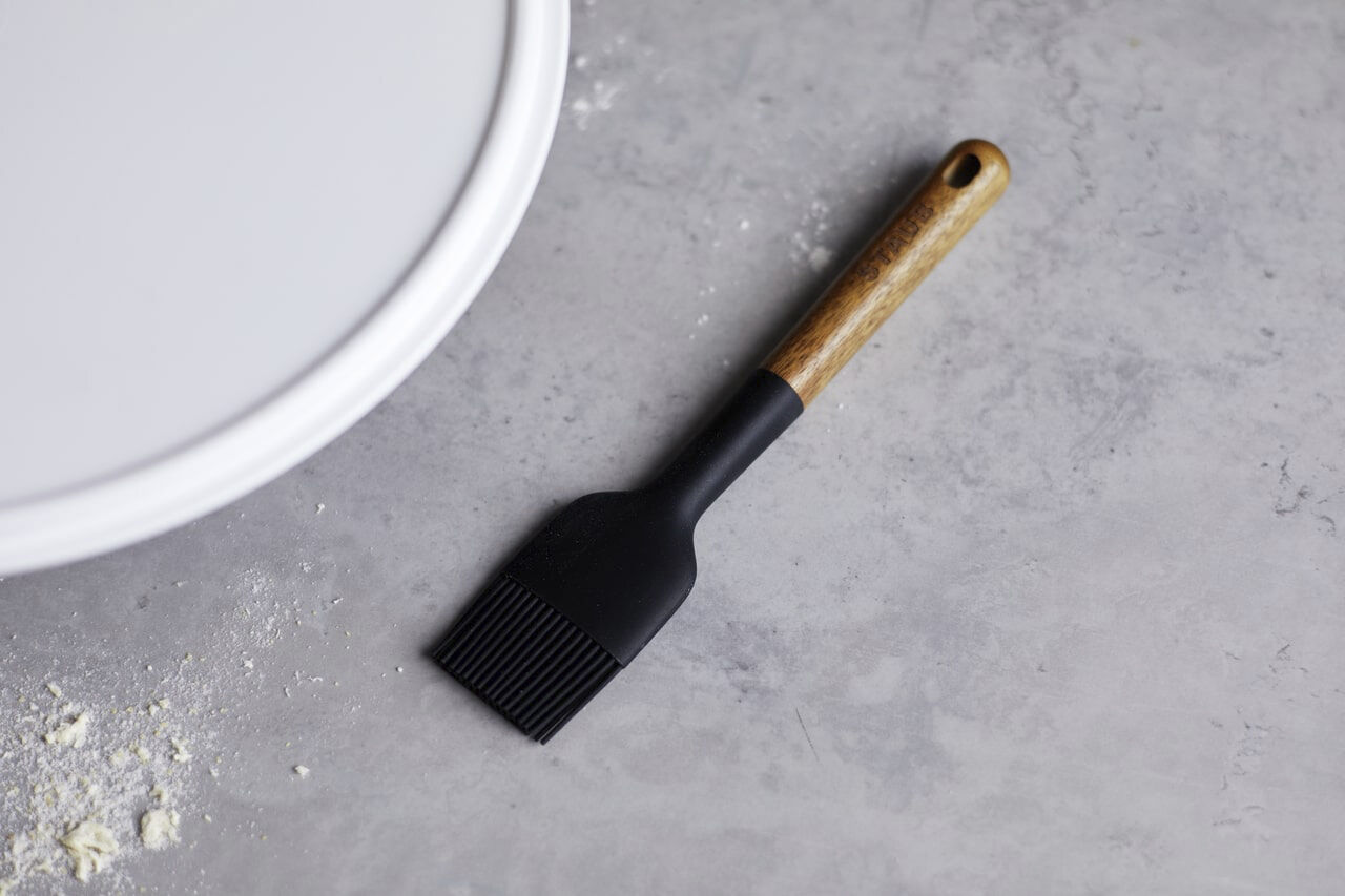 Bakpensel 22 Svart Silikon