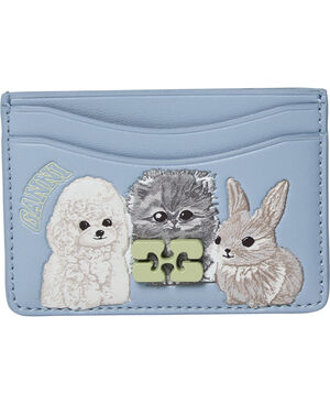 Ganni Bou Card Holder Animals