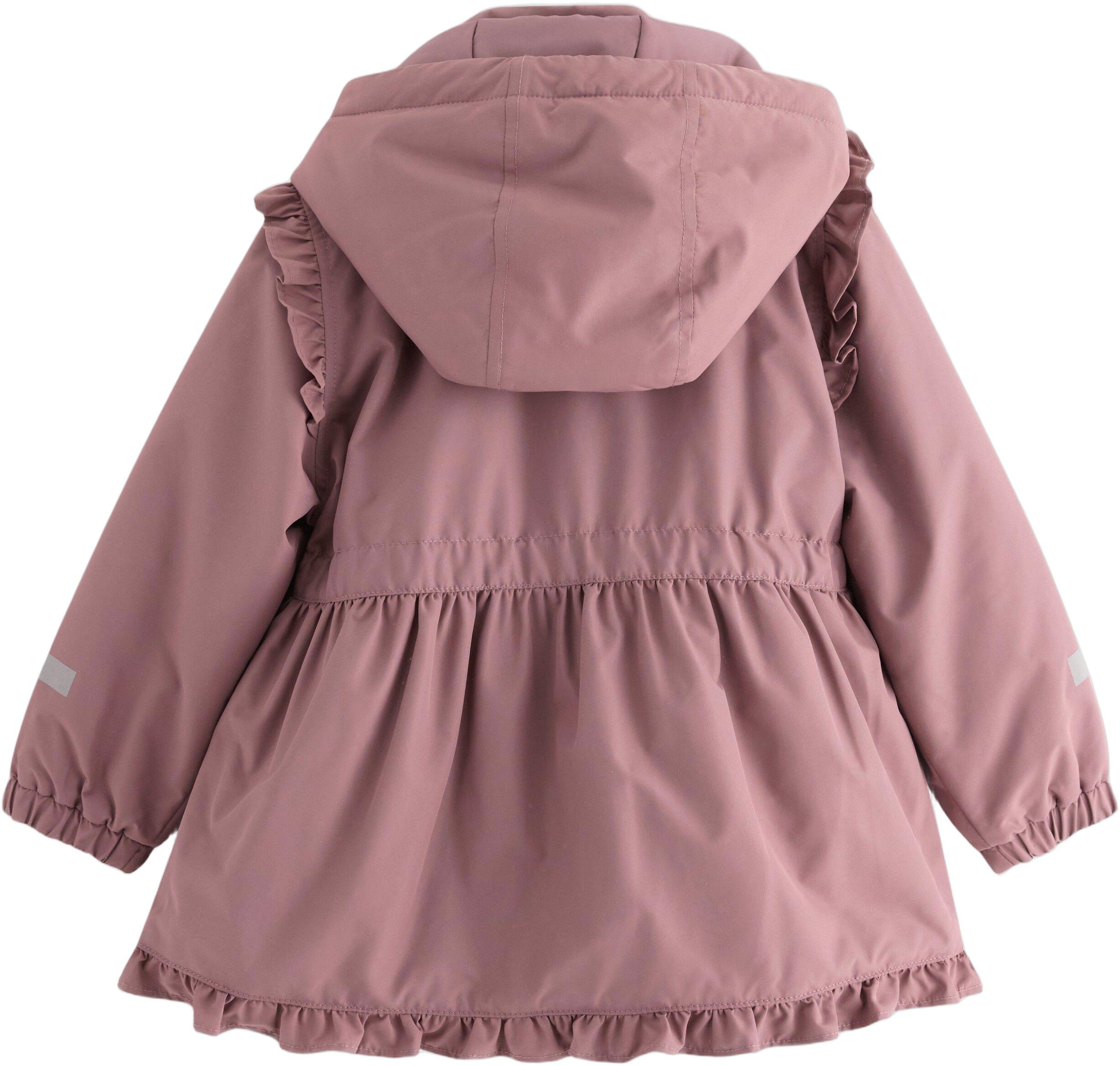 Jacket padded with frill