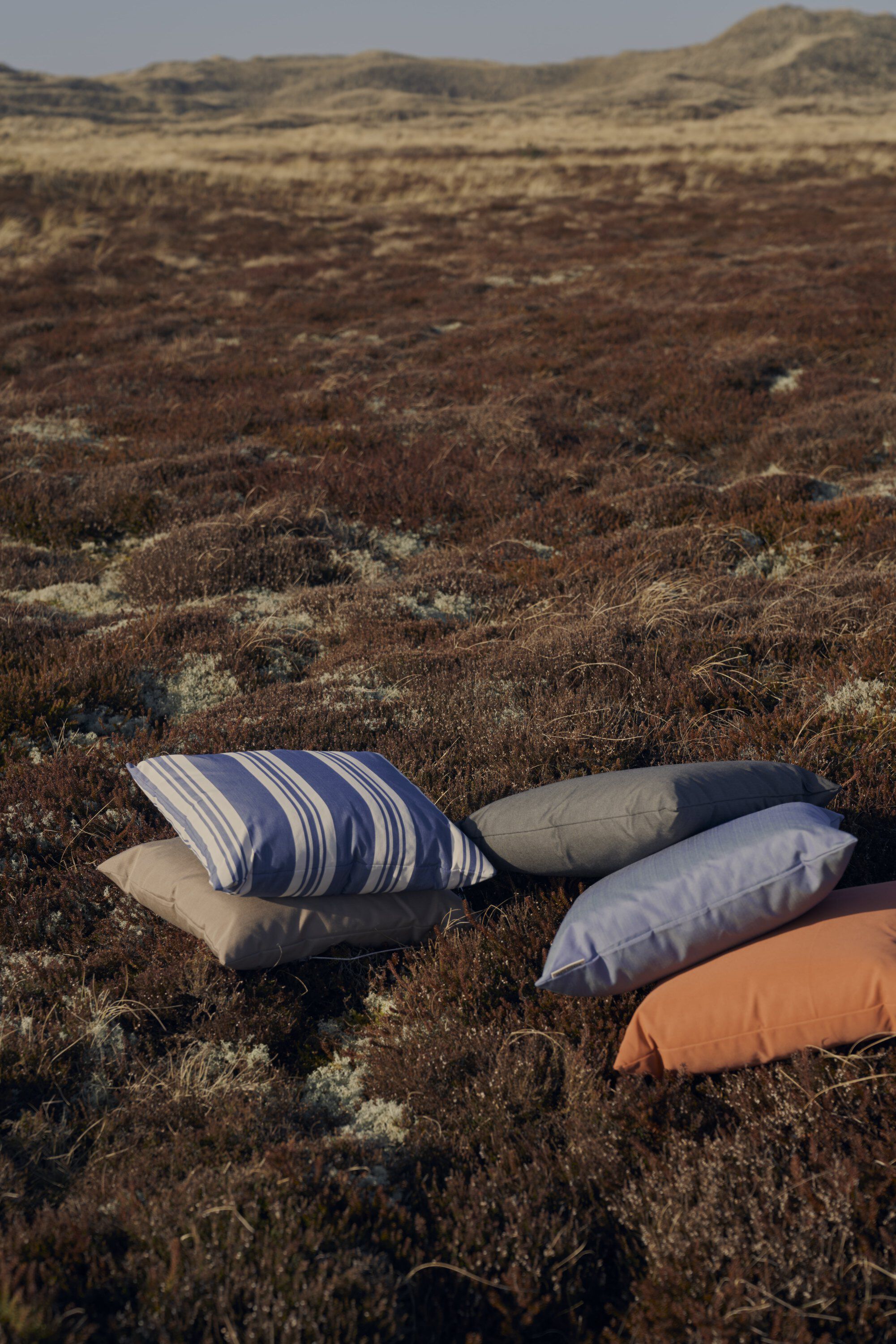 Fossflakes utomhuskudde 40x60 cm. Taupe