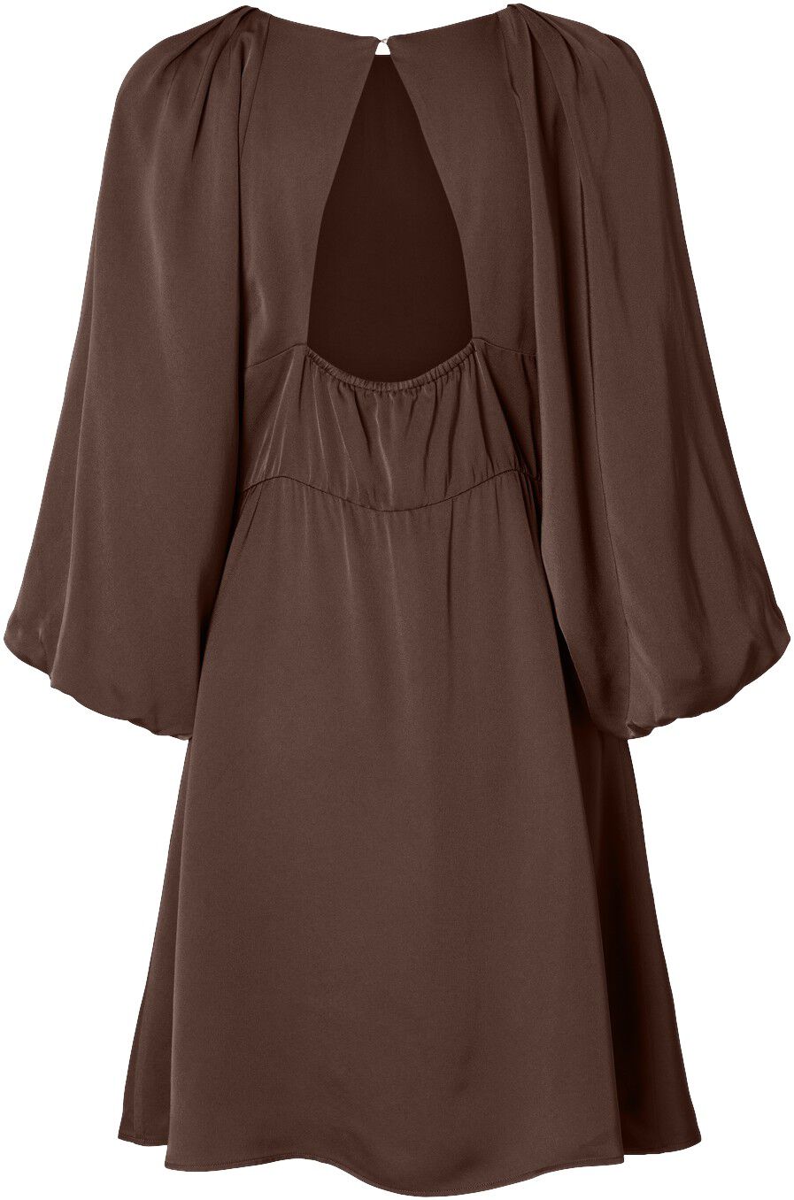 SLFLAURINA 3/4 SHORT OPEN BACK DRES