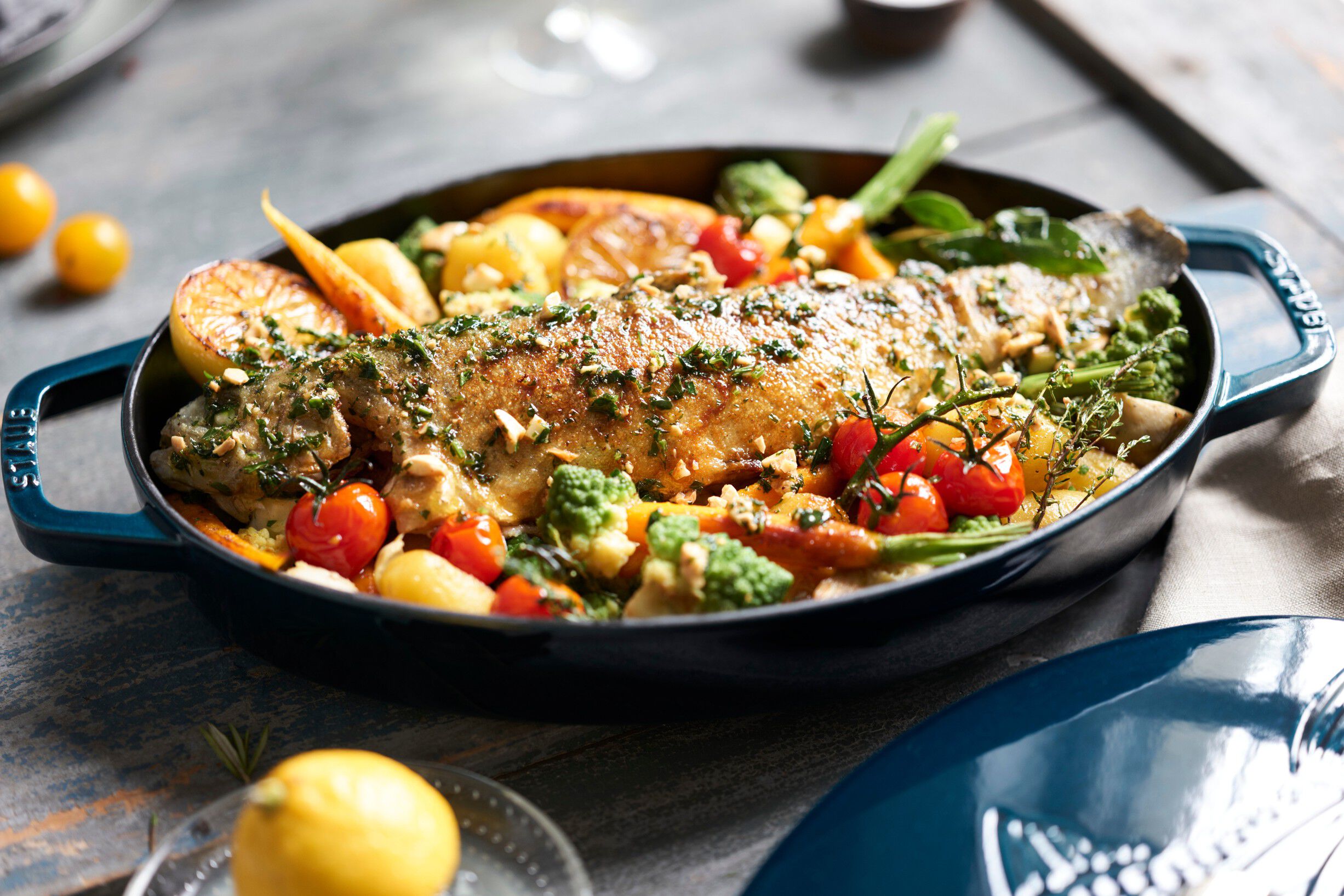 Specialities 33 cm, Ugnsform Fisk, La-Mer