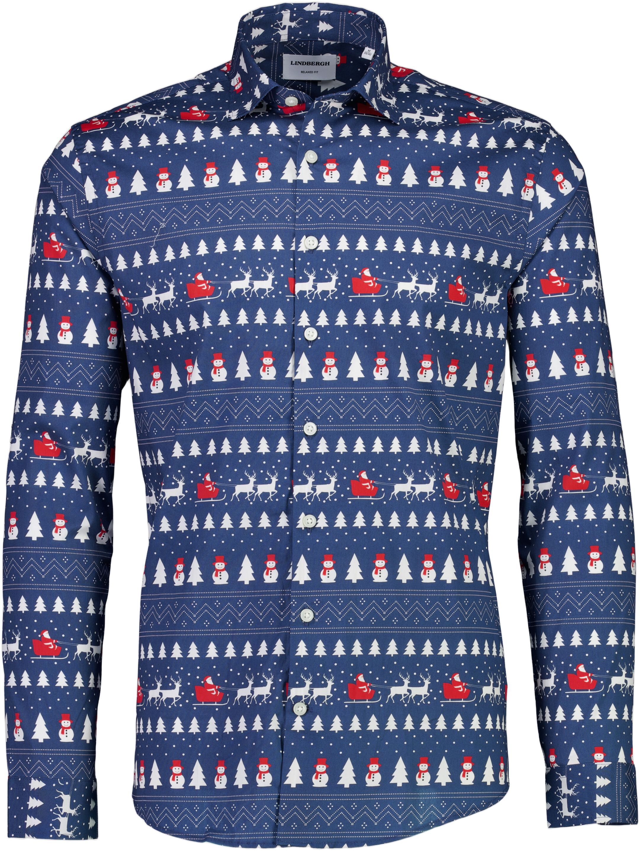 AOP Christmas shirt L/S