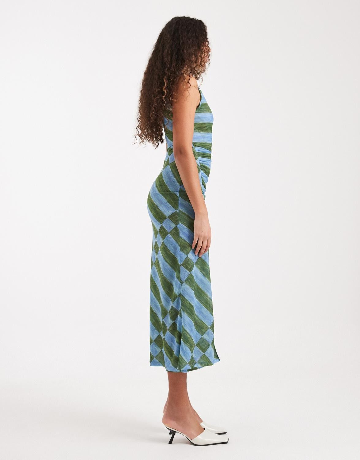 Tsmalin Mesh Maxi Dress Jrs