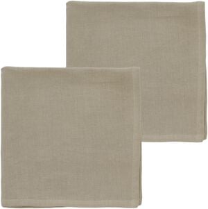 Tygservett Pure Linen Nature 2 st