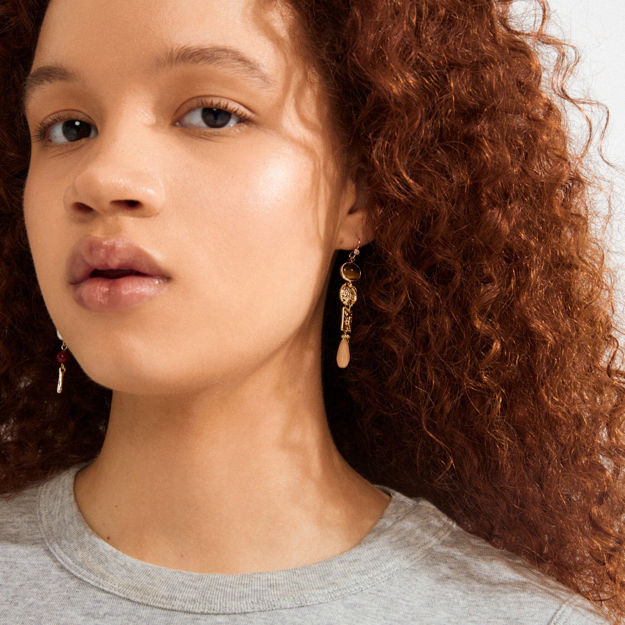 SENSE &oslash;reringe guldbelagt/multi