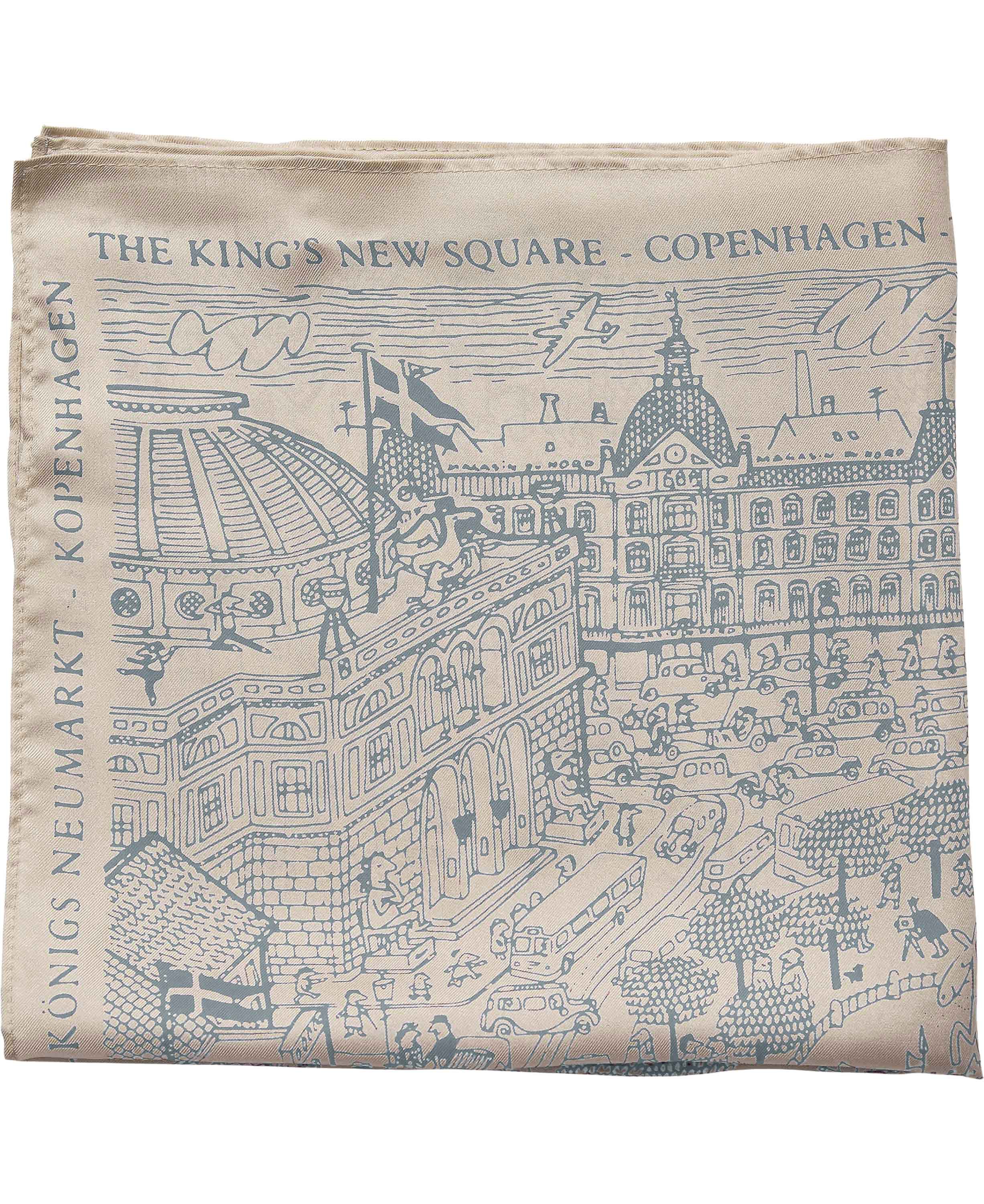 Magasin Iconic Scarf 53x53cm - 100% Silke