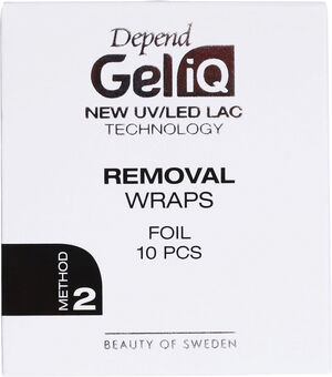 Gel iQ Rem Wraps Foil 10pcs