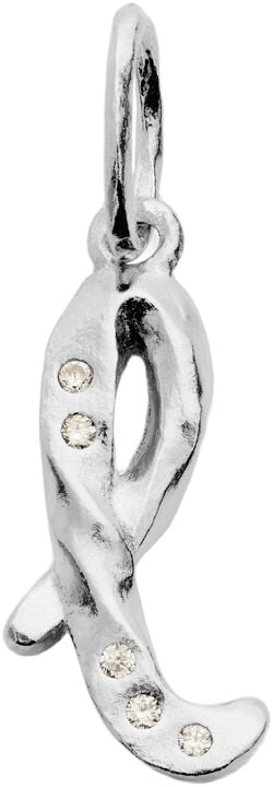 Alphabet Pendant Silver