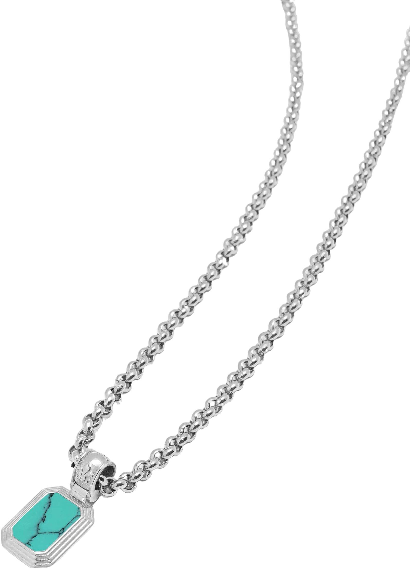 Sterling Silver Two-in-One Pendant Necklace
