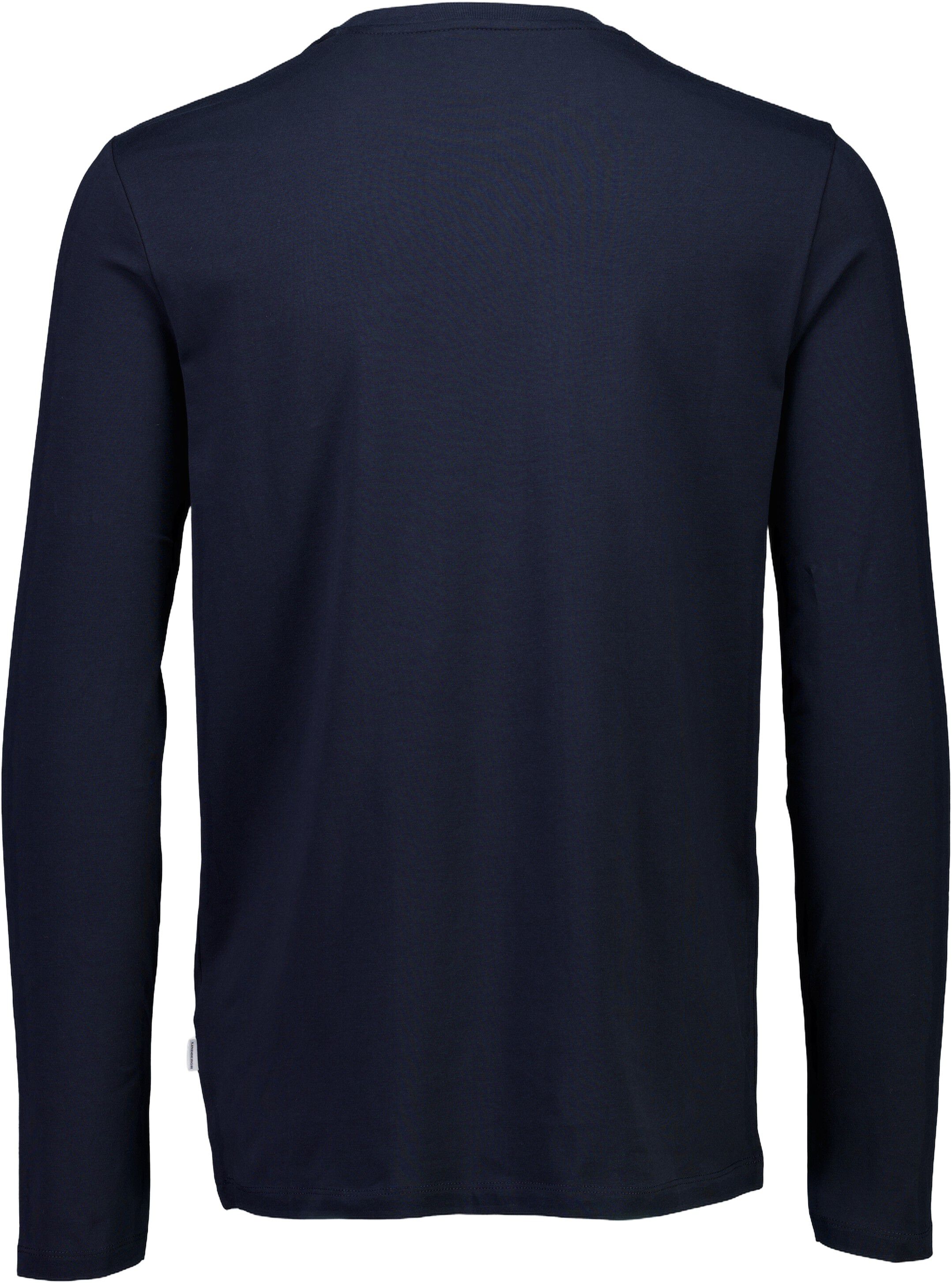 Basic o-neck stretch tee L/S