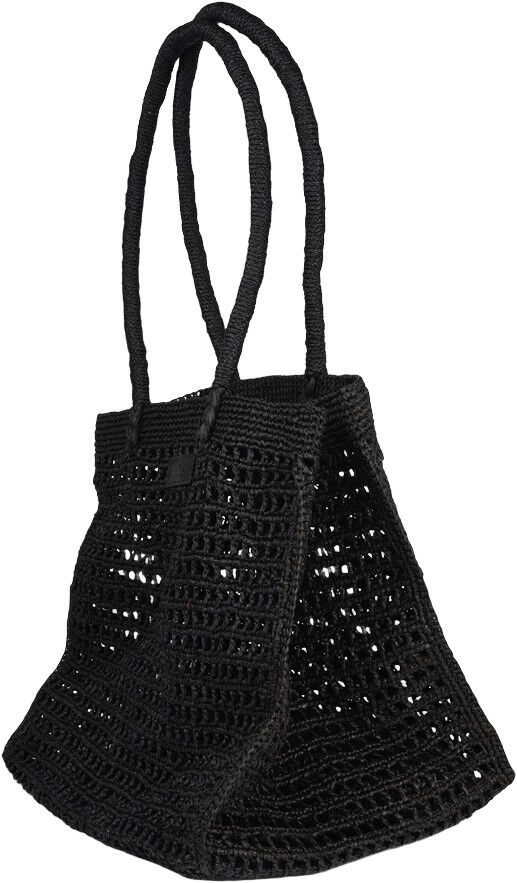DIAVOLI - BRAIDED HANDBAG WITH SHOULDER HANDLE