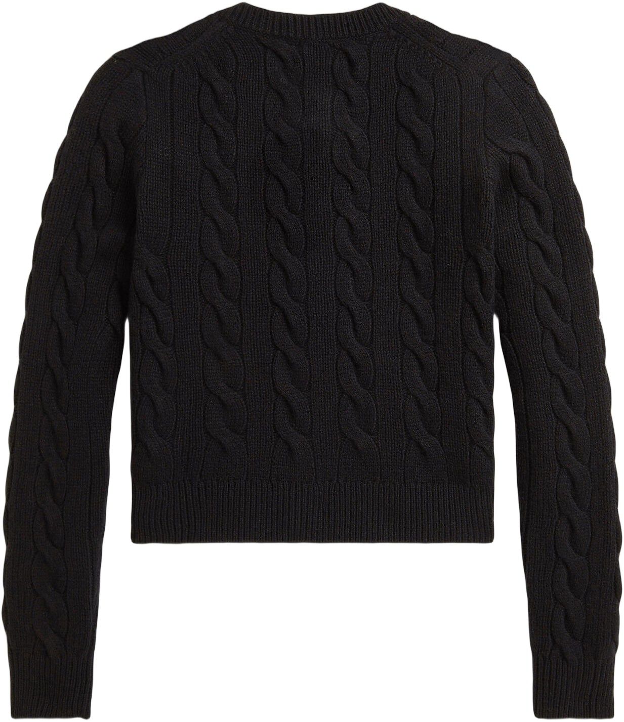 Cable Wool-Cashmere Cardigan