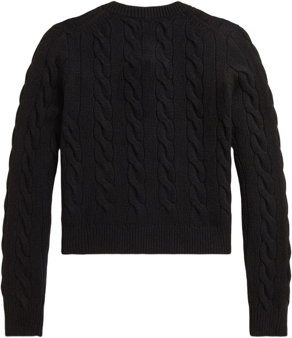 Cable Wool-Cashmere Cardigan