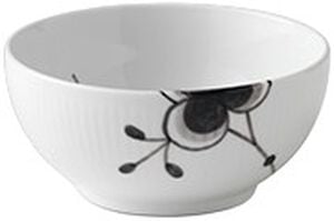 Black Fluted Mega 47 cl skål