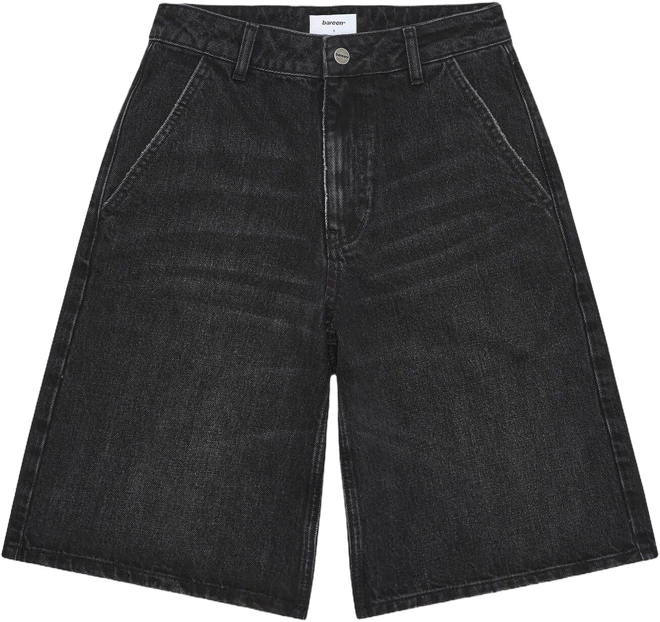 Straight Denim Shorts