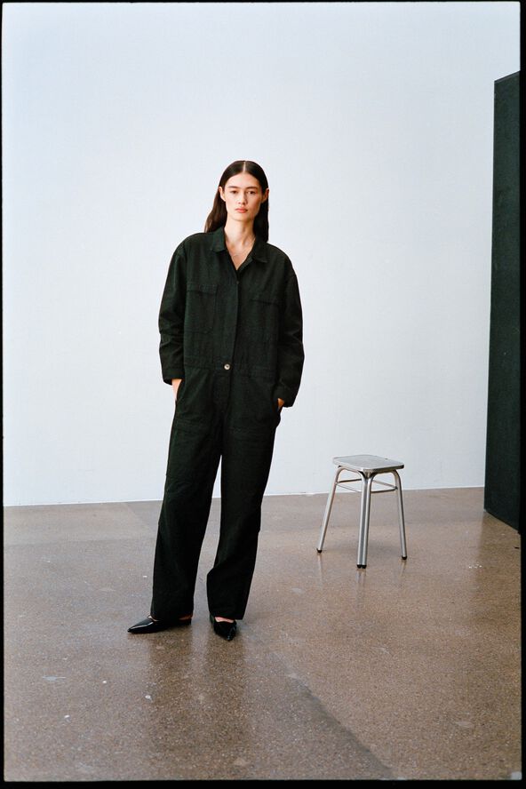 Canvas light jumpsuit - Jozette