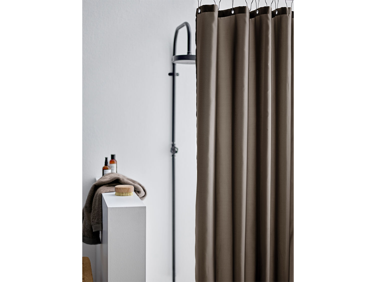 Duschdraperi 180x200 Comfort Taupe