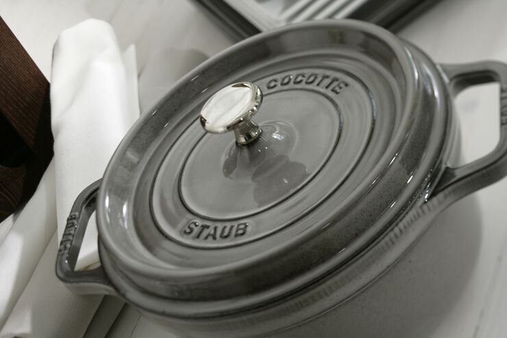 Gryta 24 Grafitgraa Rund Gjutjärn