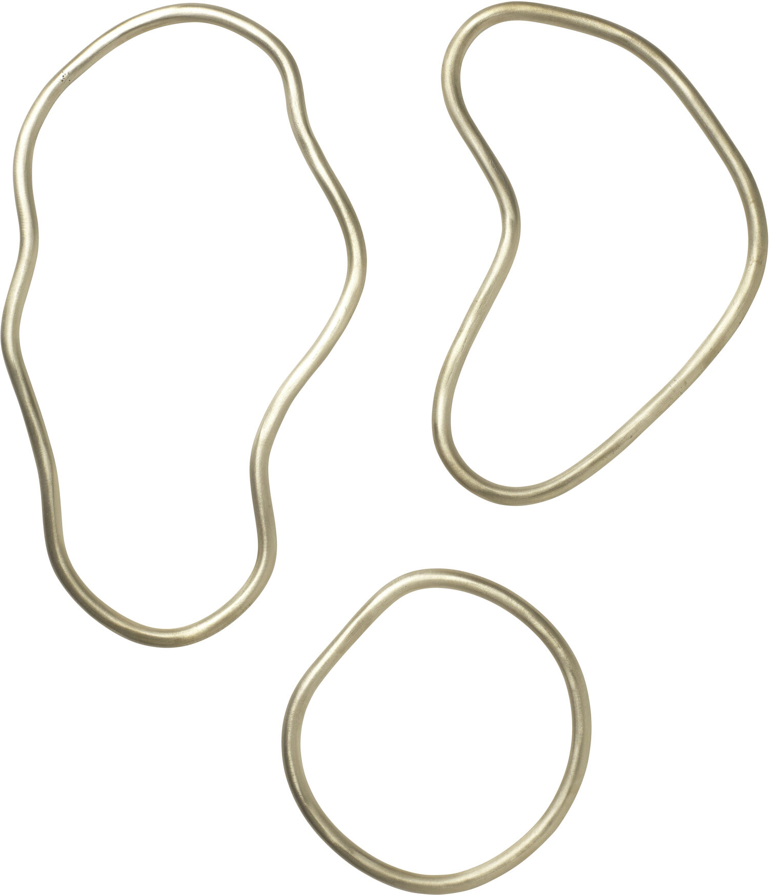 Pond Trivets - Set of 3 - Brass