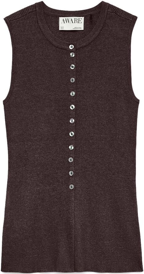 AWUKINO SL O-NECK KNIT VEST
