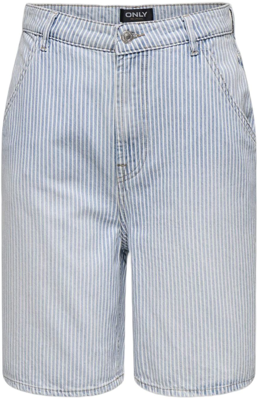 ONLGIA MW STRIPED LOOSE DNM SHORTS