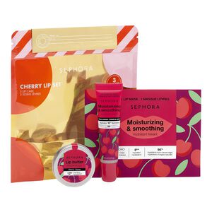 Trio de Soins Lèvres Cerise - Läppvårdskit