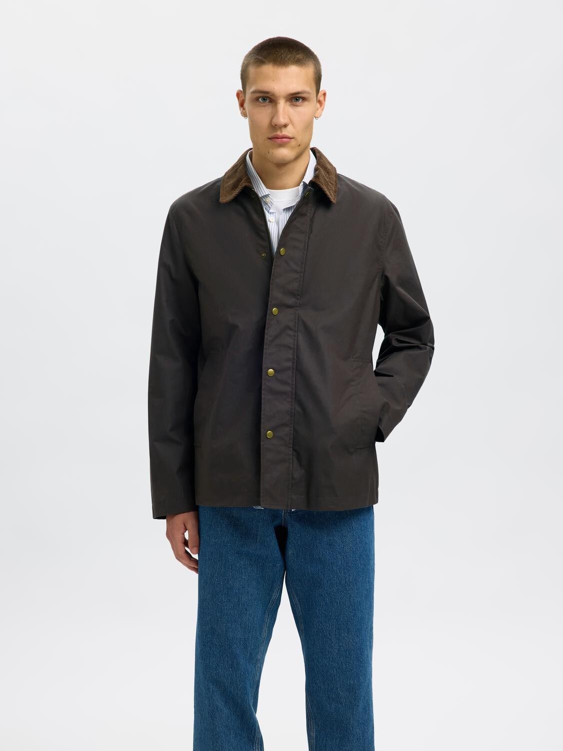 SLHWALTER WAXED COTTON 2. 0 JKT NOOS