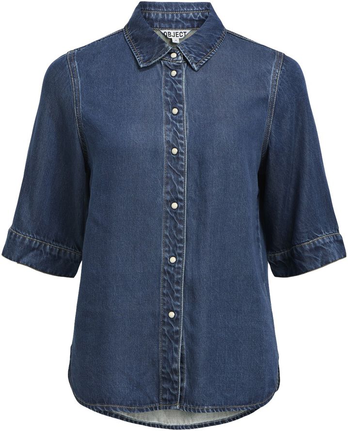OBJFRAME 2/4 RE DENIM TOP NOOS