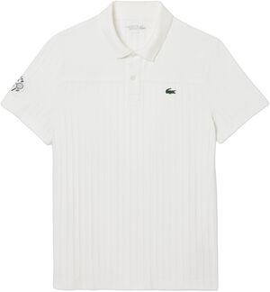 SHORT SLEEVED RIBBED COLLAR SHIRT