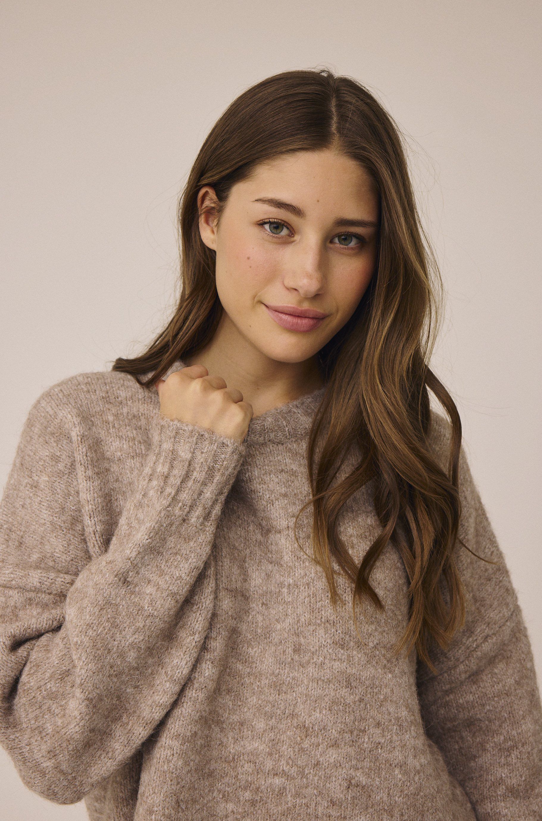 Iselin 3 Round Neck Sweater - GRS