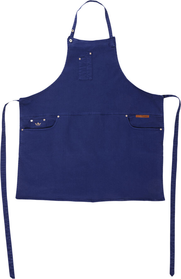 5 Pocket Slim Fit Apron Dark Blue