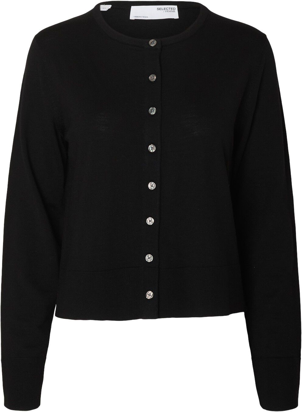 SLFTHEA LS KNIT MERINO CARDIGAN NOO