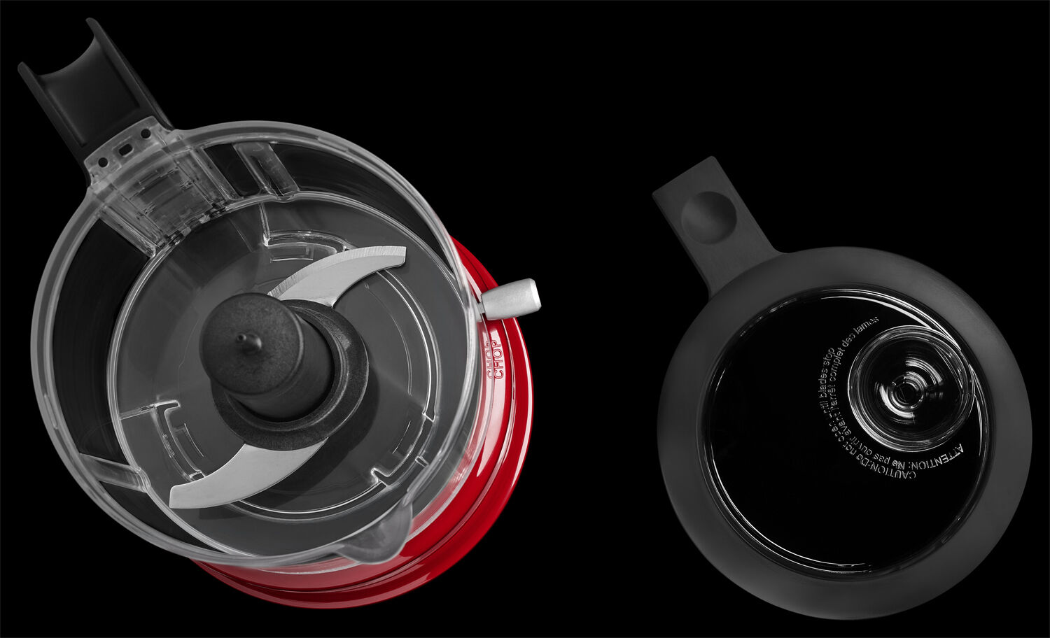 KitchenAid mini-foodprocessor r&ouml;d 1,2 liter B17,8c