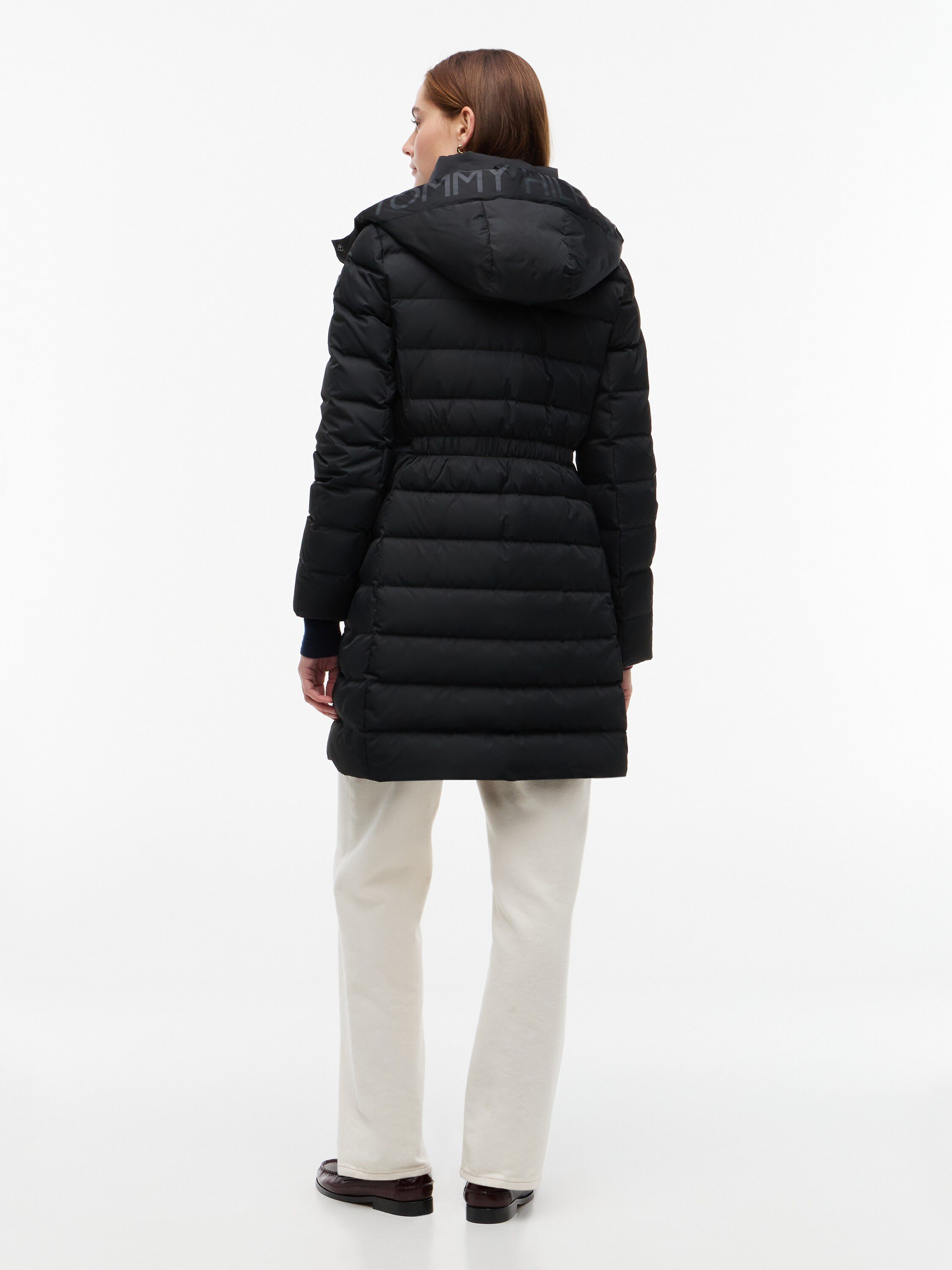 Slim Down Hooded Coat