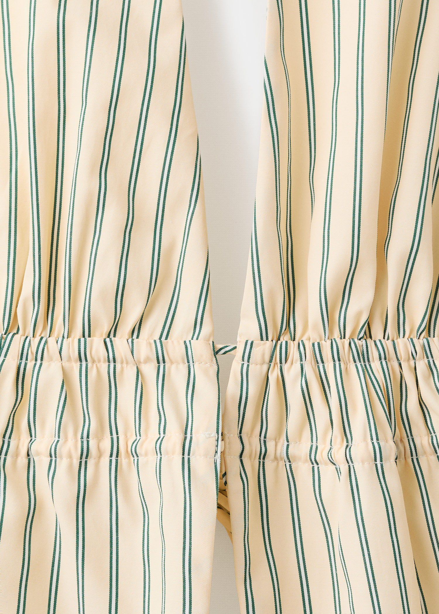 Striped halter-neck top