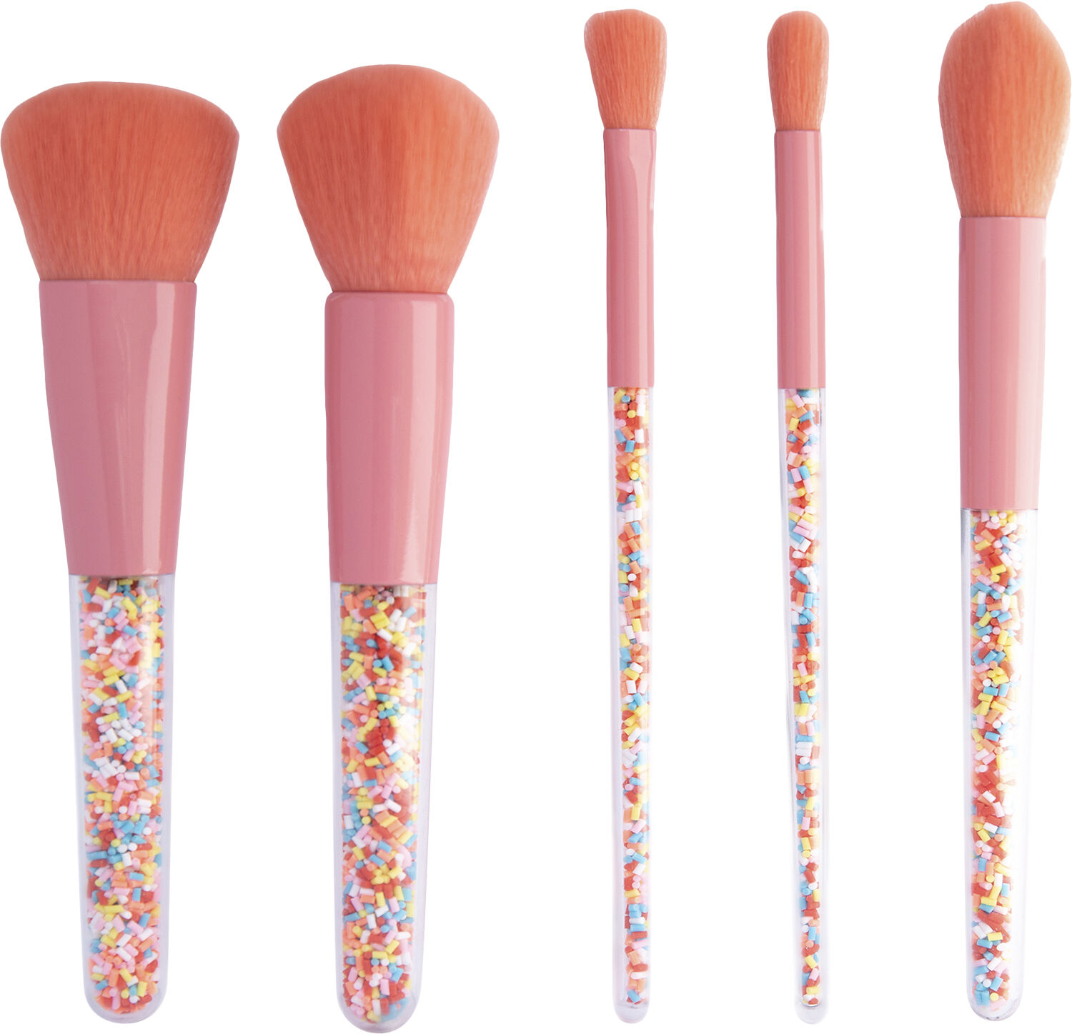 Oh Flossy - Sprinkle make-up b&oslash;rster - S&aelig;t med 5