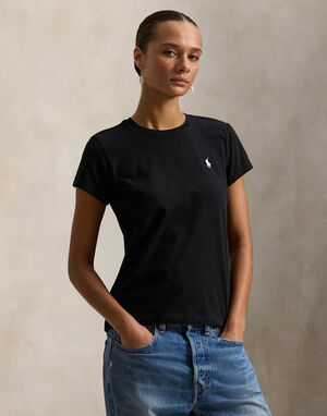 Cotton Jersey Crewneck Tee