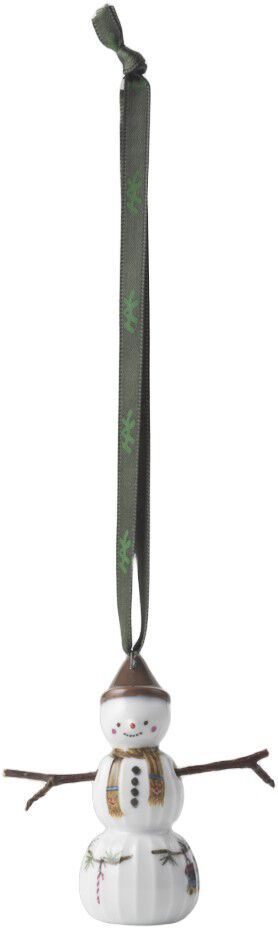 Hammersh&oslash;i Christmas Sn&ouml;pojke h&auml;ngande H7 vit m. deko