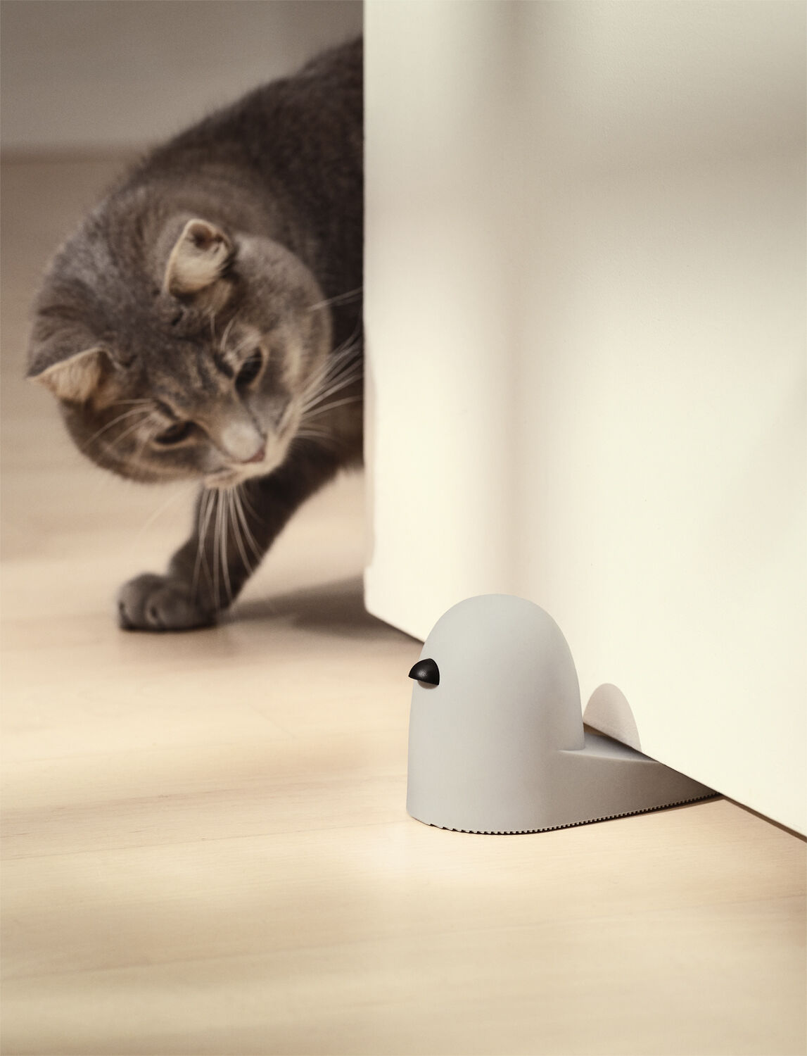 BOB d&ouml;rrstoppare light grey