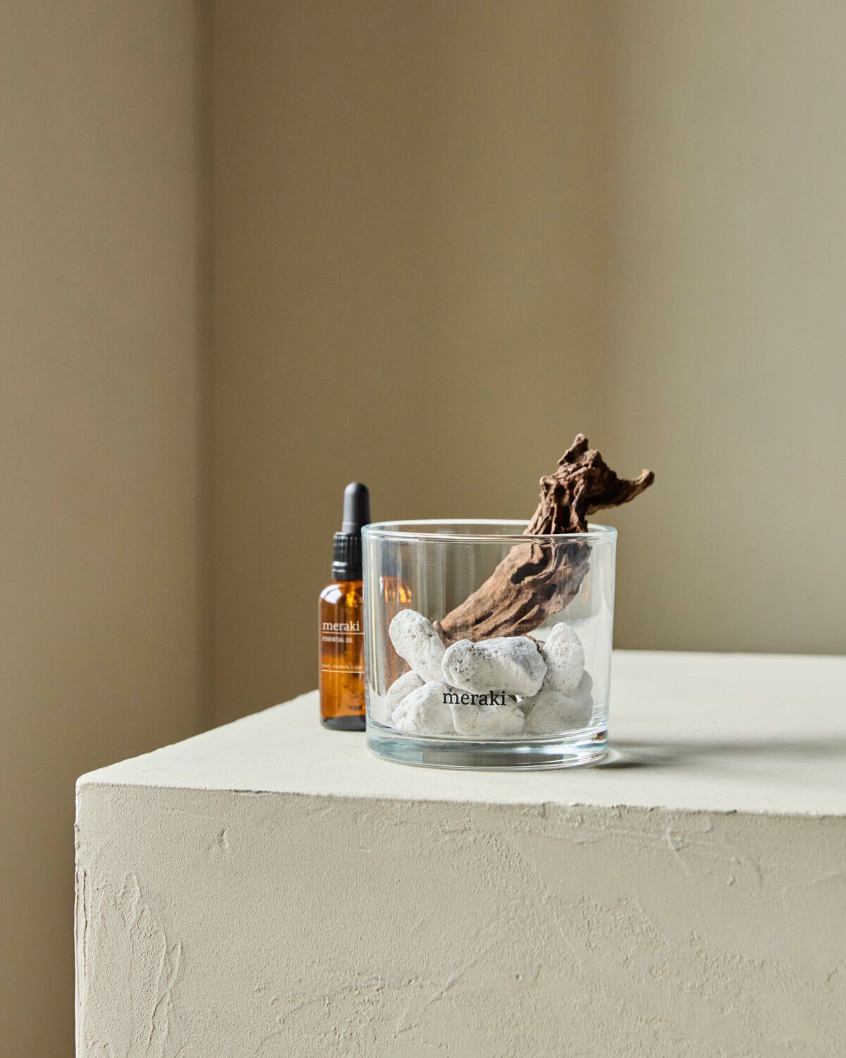 Doftspridare, MKLavastone & wood - Herbal calm, Vit