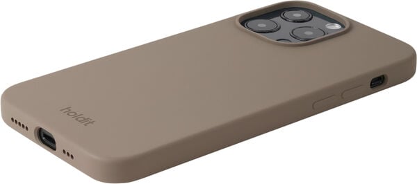 Silicone Case iPhone 13 Pro Mocha Brown