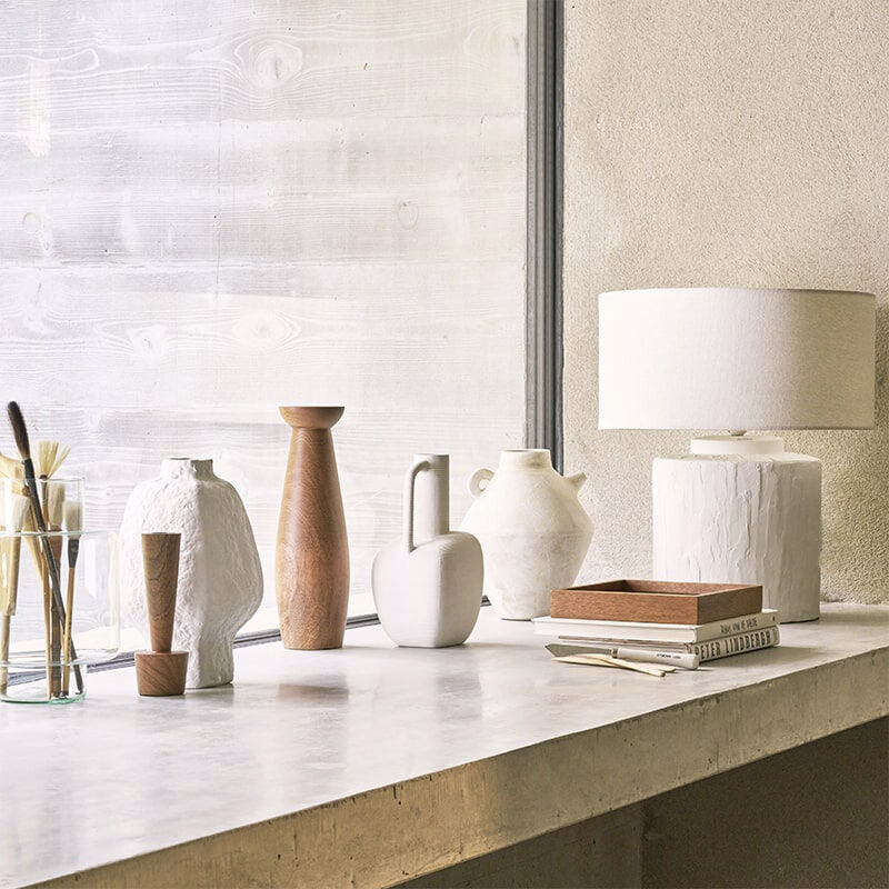 Bord lampe Mason off-white