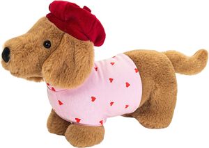 Teddy Hermann - Gravhunden Amelie 26 cm