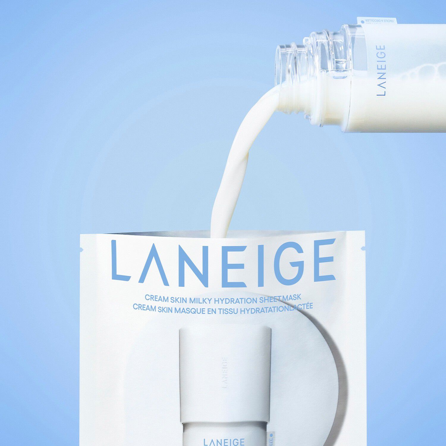 Cream Skin Milky Hydration Sheet Mask - &Aring;terfuktande och lugnande shee