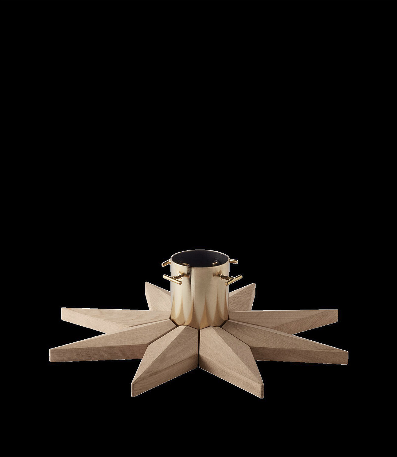 Stella Christmas Tree Base, Oak, Br