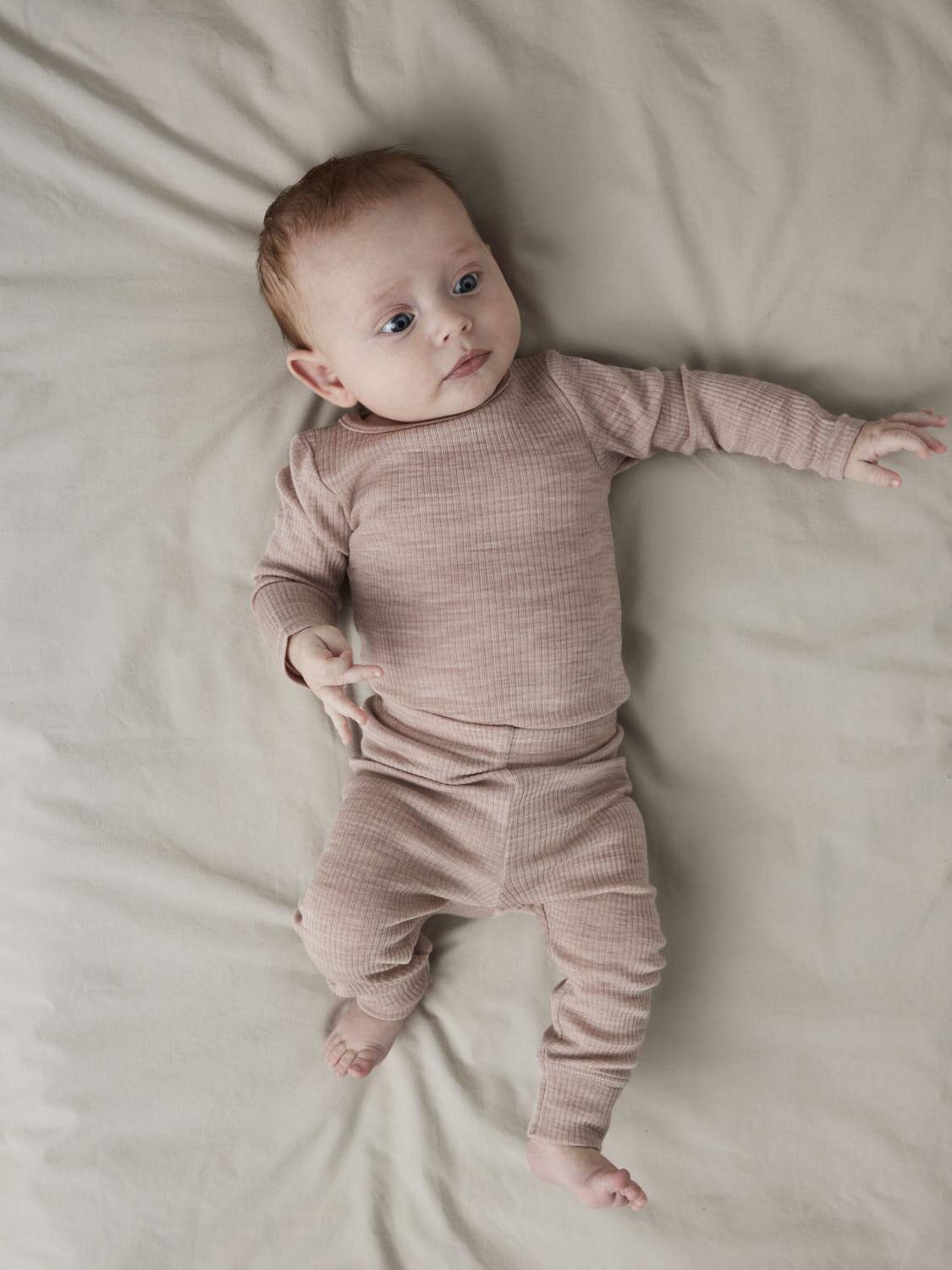 NBNWAX WOOL RIB LEGGING NOOS