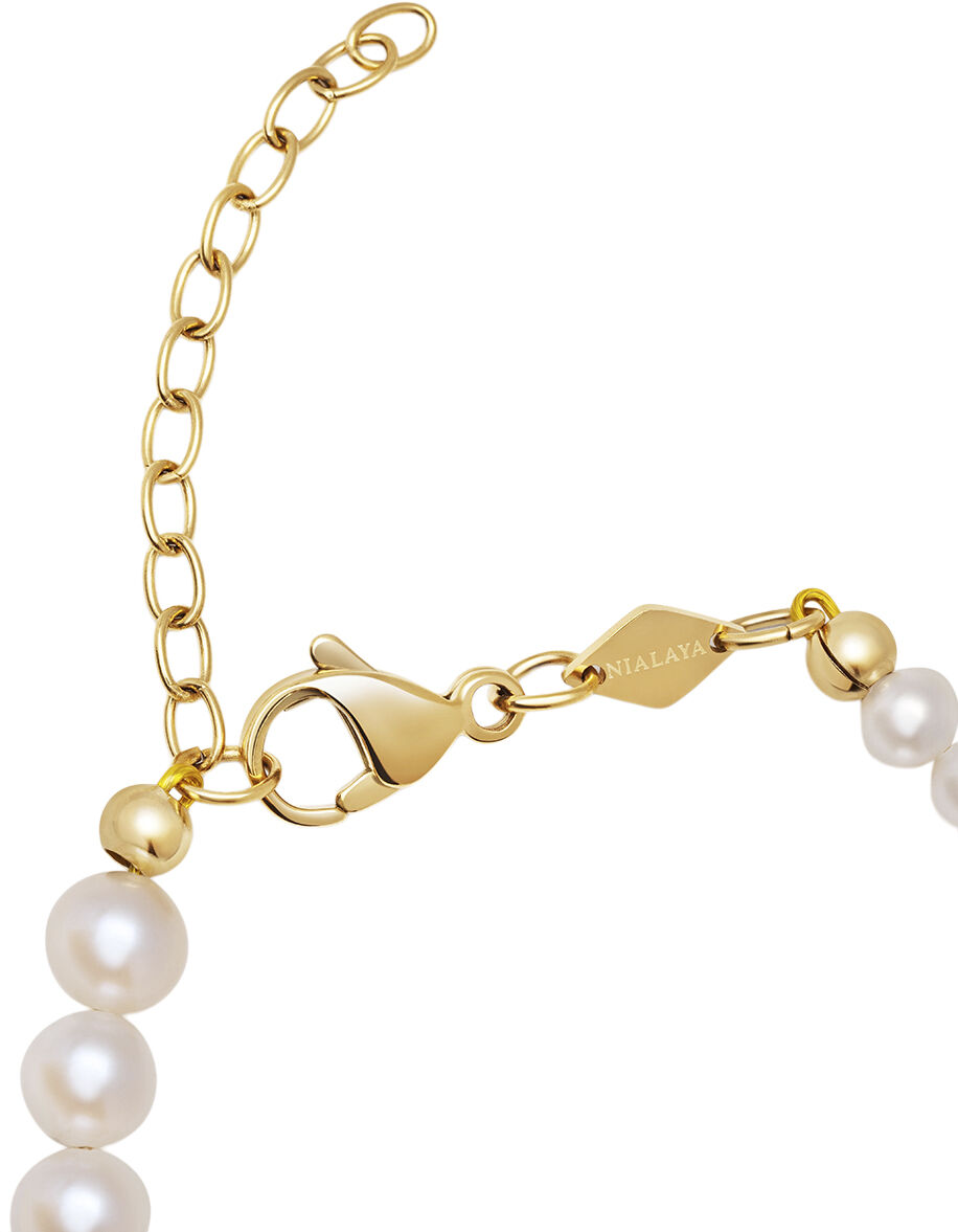 Men's Beaded Dyad Pearl Bracelet